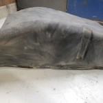 Wrangler YJ Inner Wheel Fender Liner Rear Passenger Right Side RH 55174508 1987-1995