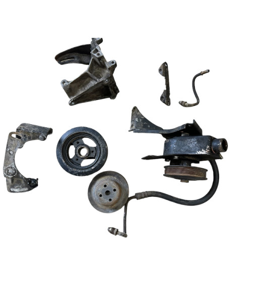 Jeep 4.2 V Belt to Serpentine Belt and Power Steering Conversion 