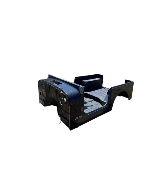 1987-1995 Wrangler YJ Tub - Blue | Solid Body | CJ7 Swap Candidate