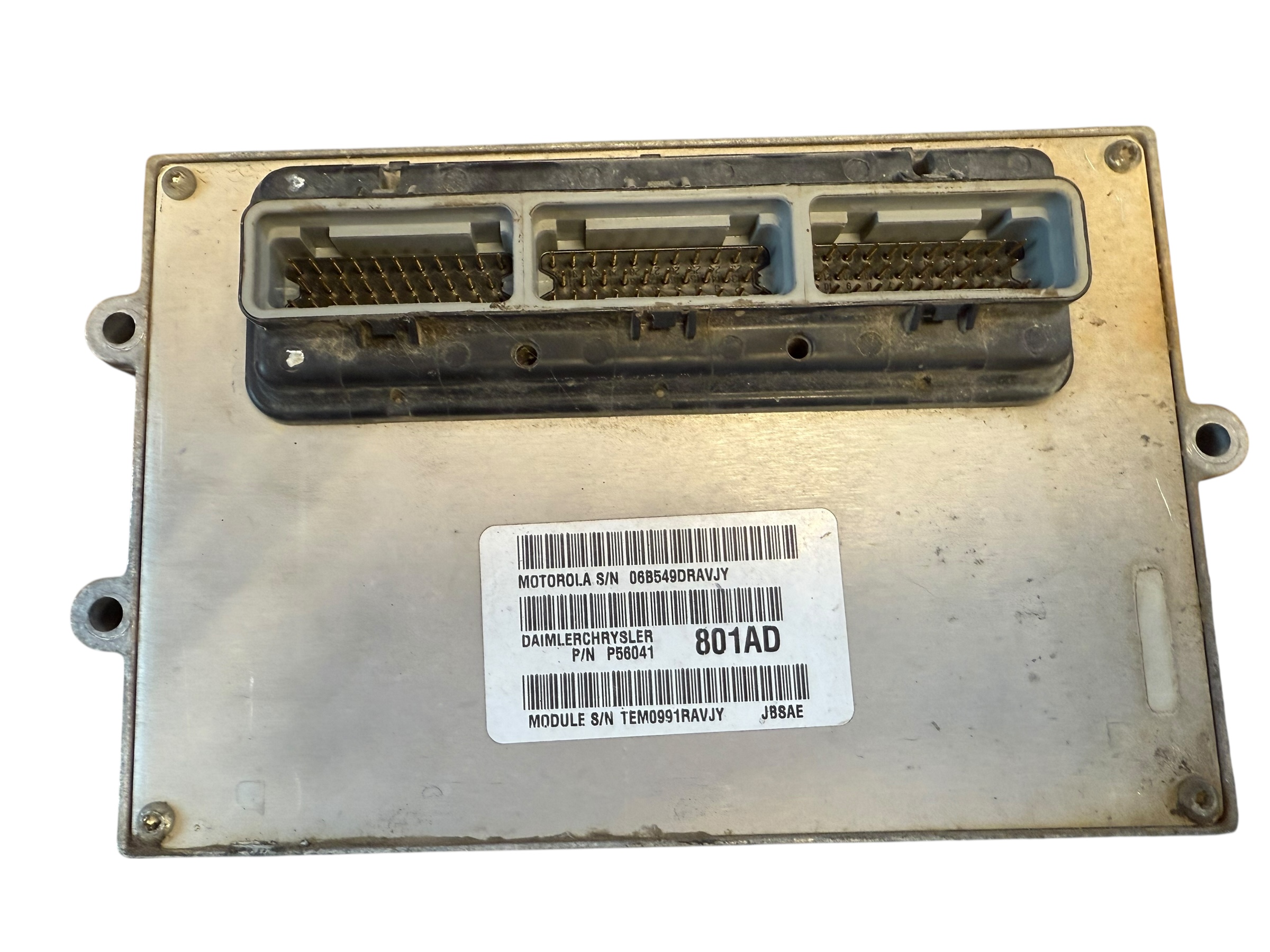 56041801 2001 Cherokee XJ ECM Engine Computer 6 Cylinder Automatic 