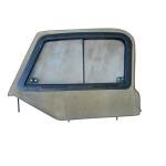 1997-2006 Jeep Wrangler TJ LJ Tan Half Door Uppers Sliding Glass