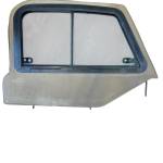 1997-2006 Jeep Wrangler TJ LJ Tan Half Door Uppers Sliding Glass