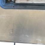 1997-2006 Jeep Wrangler TJ LJ Tan Half Door Uppers Sliding Glass