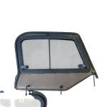 1997-2006 Jeep Wrangler TJ LJ Tan Half Door Uppers Sliding Glass