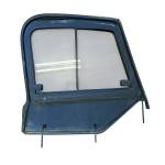 1997-2006 Jeep Wrangler TJ LJ Black Half Door Uppers Sliding Glass