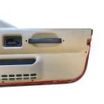 1997-2006 Jeep Wrangler TJ LJ Red Half Doors Tan Panels