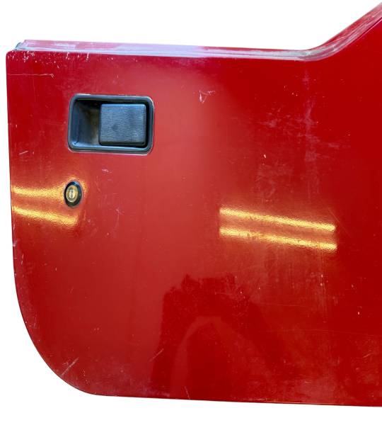 1997-2006 Jeep Wrangler TJ LJ Red Half Doors Gray Panels