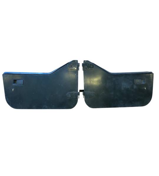 1987-1995 Jeep Wrangler YJ Black Half Doors with Tan Panels