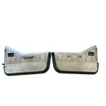 1987-1995 Jeep Wrangler YJ Black Half Doors with Tan Panels