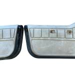 1987-1995 Jeep Wrangler YJ Black Half Doors with Tan Panels