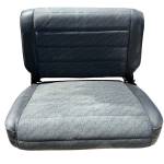 1987-1995 Jeep Wrangler YJ Black Vinyl Rear Seat OEM