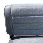 1987-1995 Jeep Wrangler YJ Black Vinyl Rear Seat OEM