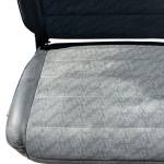 1987-1995 Jeep Wrangler YJ Black Vinyl Rear Seat OEM