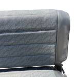 1987-1995 Jeep Wrangler YJ Black Vinyl Rear Seat OEM
