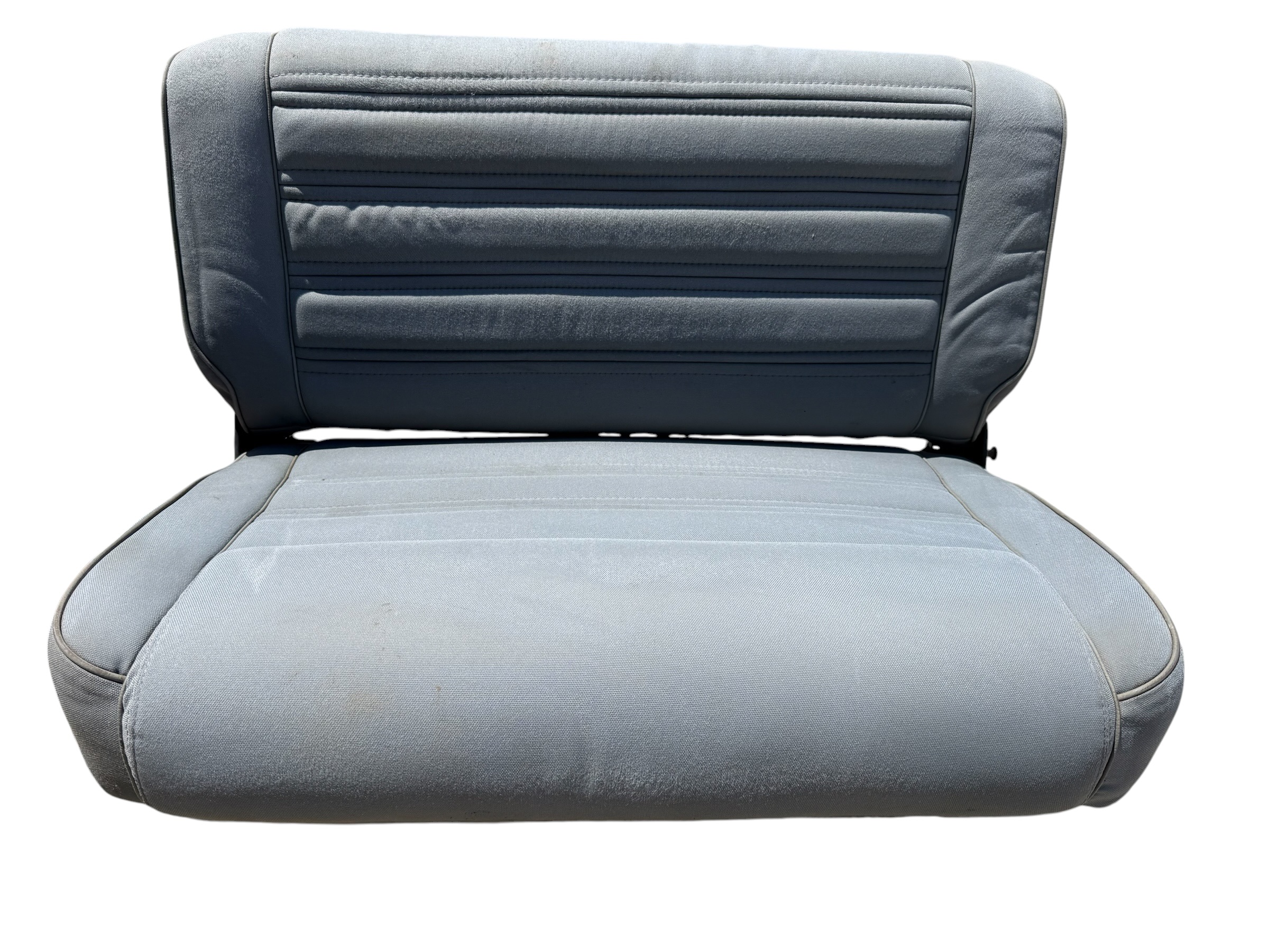 1987-1995 Jeep Wrangler YJ Rear Seat Tumble Gray Cloth