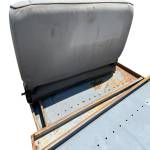 1987-1995 Jeep Wrangler YJ Rear Seat Tumble Gray Cloth