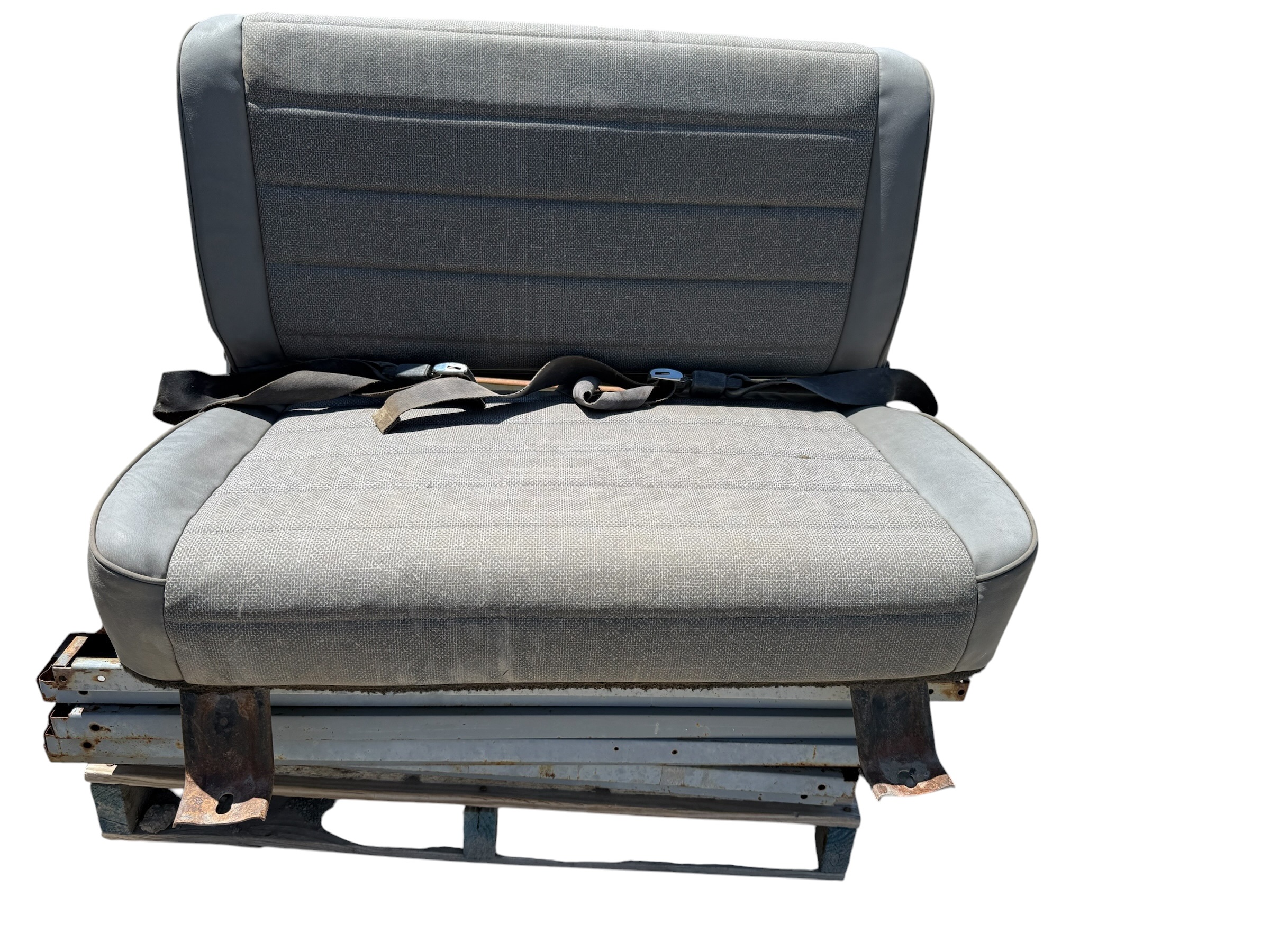 1976-1995 Jeep CJ7 Wrangler YJ Foldable Rear Seat Built-In Brackets