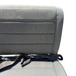 1976-1995 Jeep CJ7 Wrangler YJ Foldable Rear Seat Built-In Brackets
