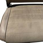 1987-1995 Jeep Wrangler YJ Rear Seat Ivory Tan Logo Vinyl