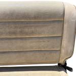 1987-1995 Jeep Wrangler YJ Rear Seat Ivory Tan Logo Vinyl