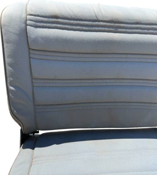 1987-1995 Jeep Wrangler YJ Foldable Rear Seat Tumble Gray Cloth
