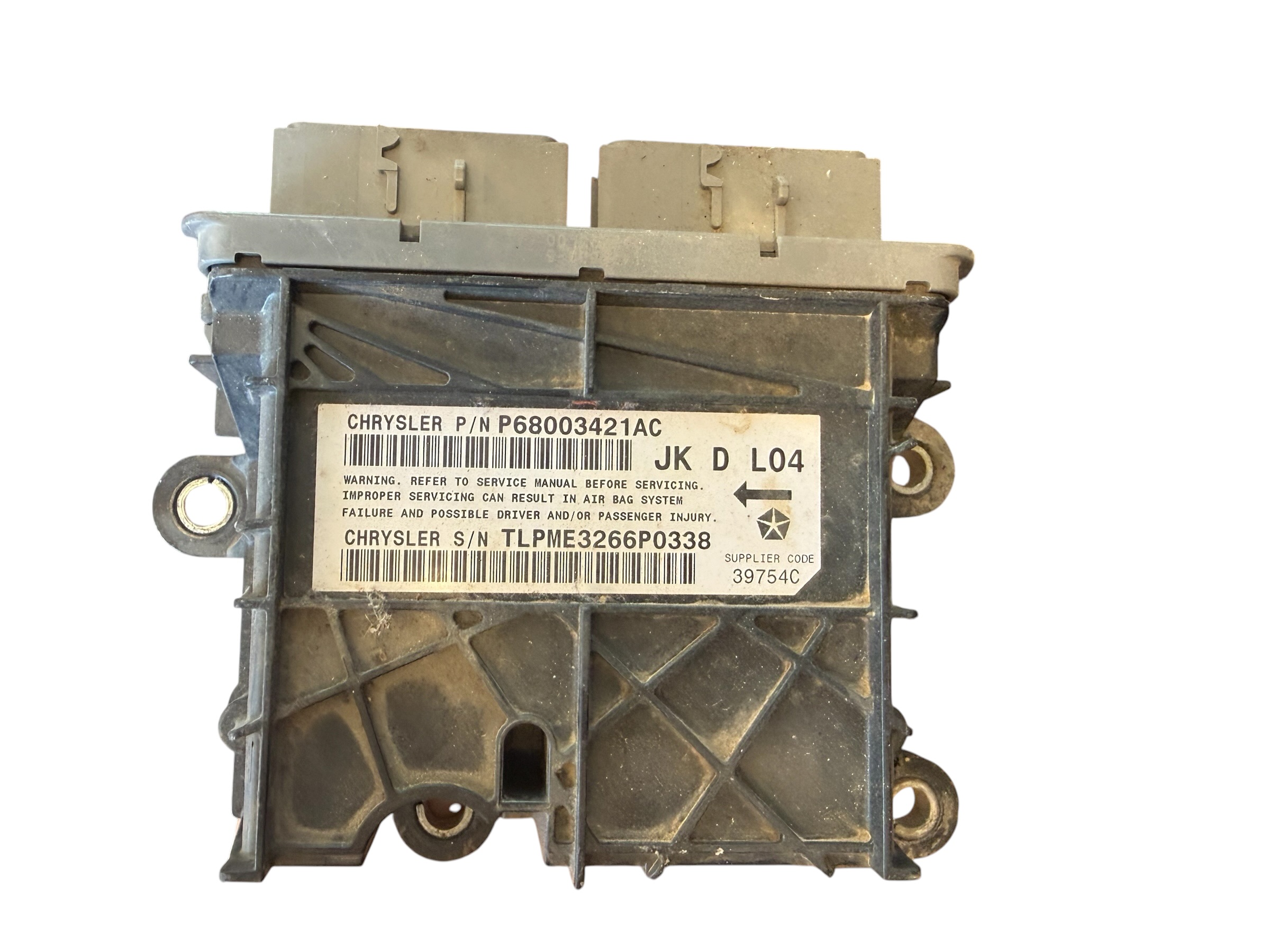 2007 Jeep Wrangler JK Air Bag Control Module Occupant Restraint | OEM P68003421AC