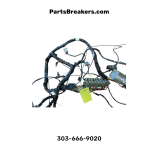 2001 Jeep Wrangler TJ Interior Dash Fuse Box & Wire Harness 56047003AD