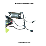 2001 Jeep Wrangler TJ Interior Dash Fuse Box & Wire Harness 56047003AD