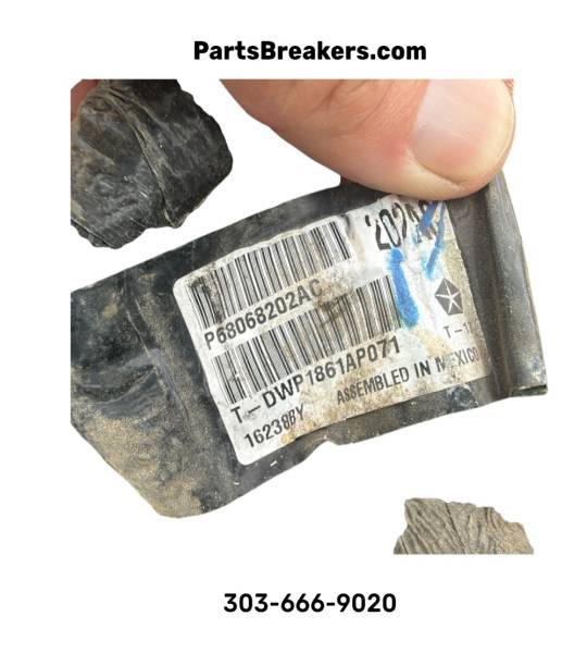2011 Jeep Compass 2.4L Dual VVT Engine Wire Harness 29k Miles 68068202AC