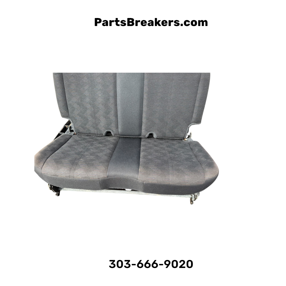 2003-2006 Jeep Wrangler TJ LJ Rear Bench Seat Black Fabric OEM