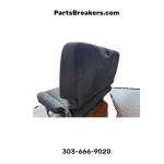 2003-2006 Jeep Wrangler TJ LJ Rear Bench Seat Black Fabric OEM