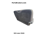 2003-2006 Jeep Wrangler TJ LJ Rear Bench Seat Black Fabric OEM