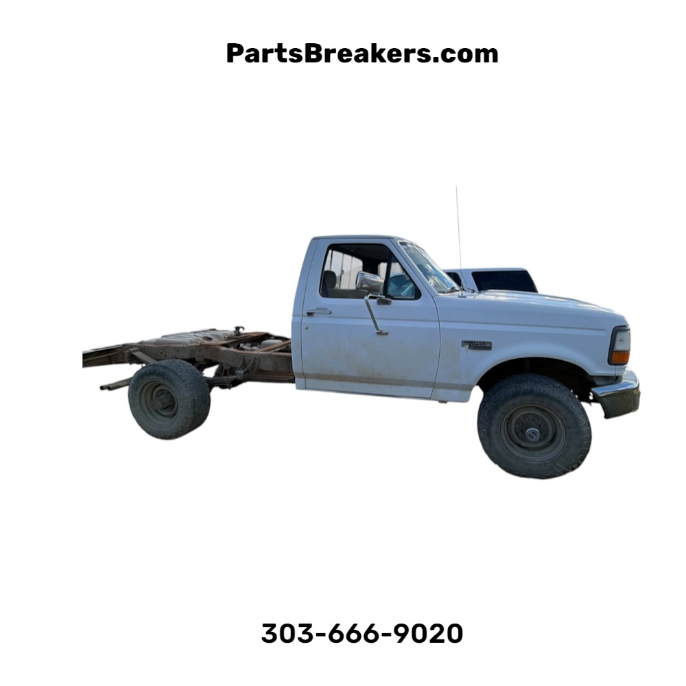 1994 Ford OBS F-Series Cab Frame Axles 460 Engine 109K White