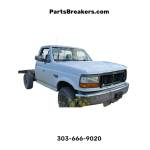 1994 Ford OBS F-Series Cab Frame Axles 460 Engine 109K White