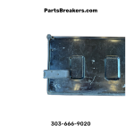 1987-1995 Jeep Wrangler YJ Tailgate Rear Door Tail Gate Black