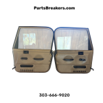 1997-2006 Jeep Wrangler TJ LJ Full Door Set with Key Doors Driver Passenger Light Khaki Metallic PJC | OEM