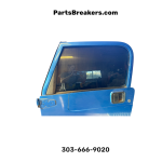 1997-2006 Jeep Wrangler TJ LJ Full Door Set Doors Driver Passenger Intense Blue Pearlcoat PB3 | OEM