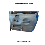 1997-2006 Jeep Wrangler TJ LJ Full Door Set Doors Driver Passenger Intense Blue Pearlcoat PB3 | OEM