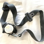 Wrangler TJ LJ Front Retractor Right Seat Belt Passenger Agate Black 2002-2006