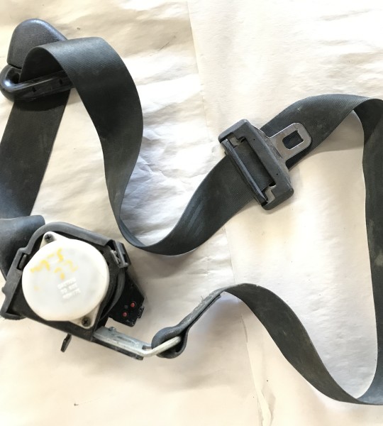 Wrangler TJ LJ Front Retractor Right Seat Belt Passenger Agate Black 2002-2006
