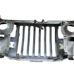 Wrangler YJ Grille Radiator Support Silver 87-95