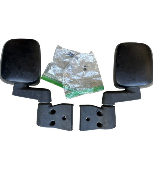 Jeep Wrangler TJ Unlimited LJ Side Mirrors Mirror Set Left Right Passenger Driver 55395060 55395061 