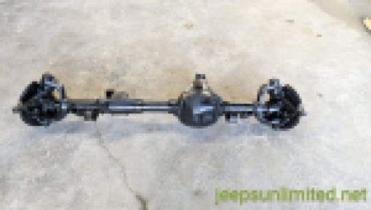 Wrangler YJ Front Axle Assembly Dana 30 with 3.07 Gear Ratio with ABS 1990-1995