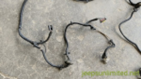 1998-1999 Jeep Wrangler TJ Front Grille Headlight Wiring Harness 56010278AD
