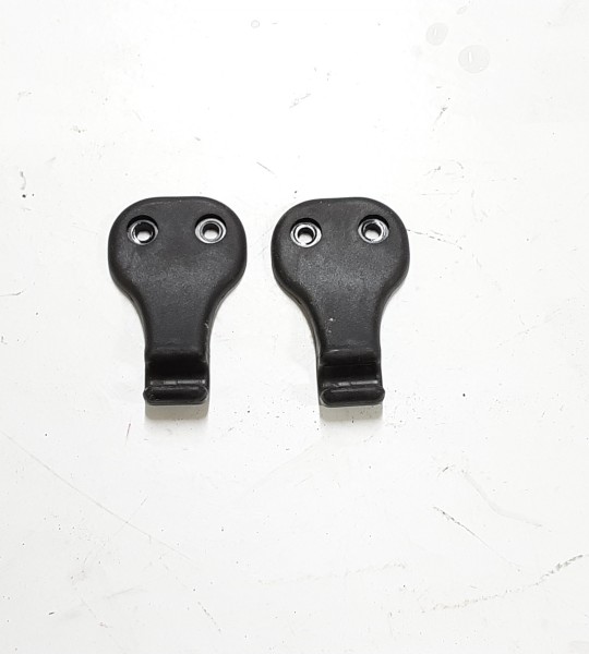 Wrangler TJ Sun Visor Clip Set of 2 Top of Windshield Frame 97-02 55217264AB