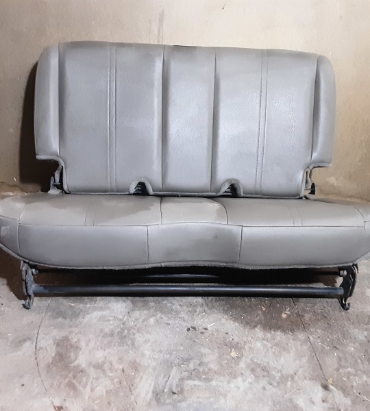Wrangler TJ LJ Rear Bench Seat Gray Leather 03-06
