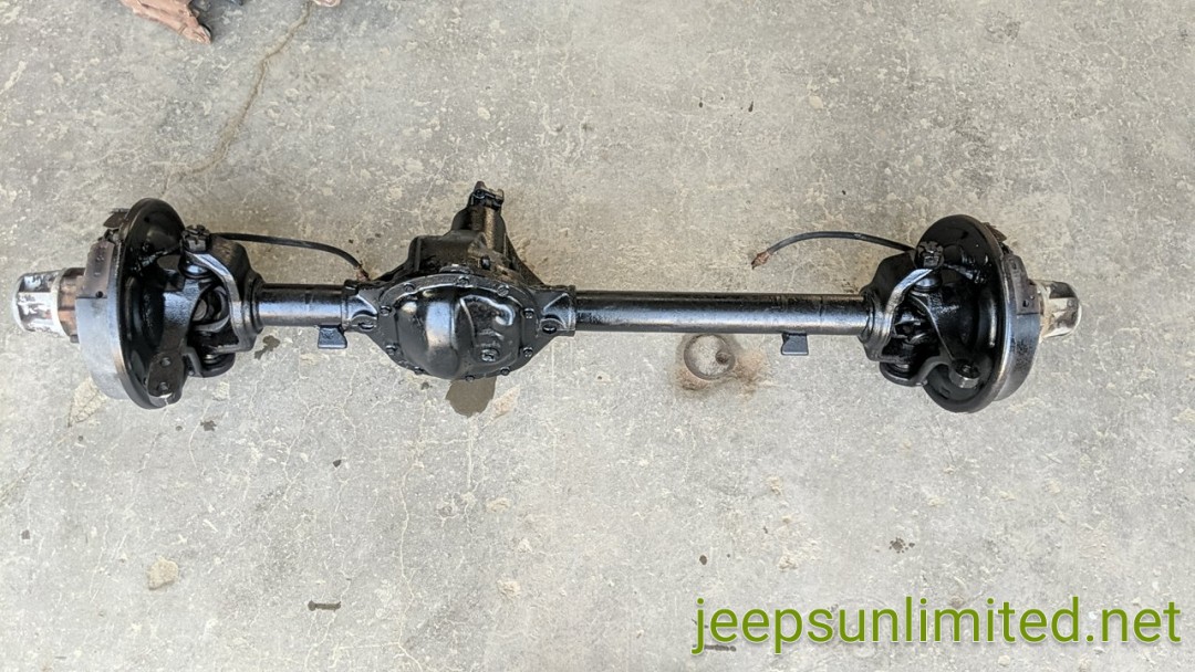 CJ Front Axle Assembly Dana 30 4.27 Gear Ratio Drum Brakes 1972-1975