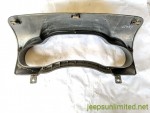 2007-2010 Jeep Wrangler JK JKU Instrument Gauge Cluster Bezel Slate Gray 5KD001DVAA