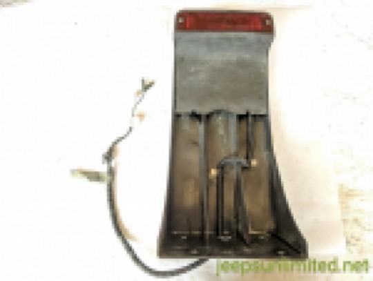 1997-2006 Jeep Wrangler TJ LJ Spare Tire 3rd Brake Light Tailgate Mount 55055280AB
