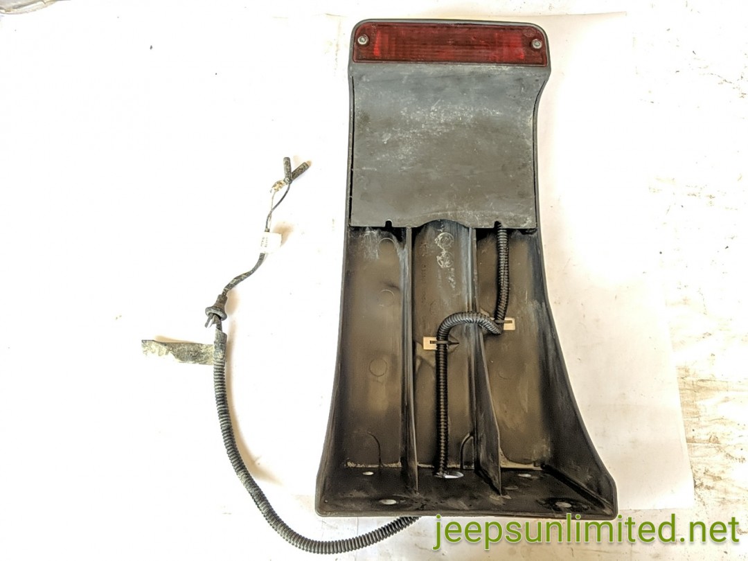 1997-2006 Jeep Wrangler TJ LJ Spare Tire 3rd Brake Light Tailgate Mount 55055280AB